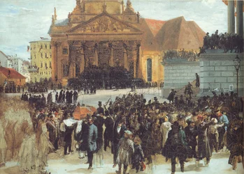 Exposition des morts de mars